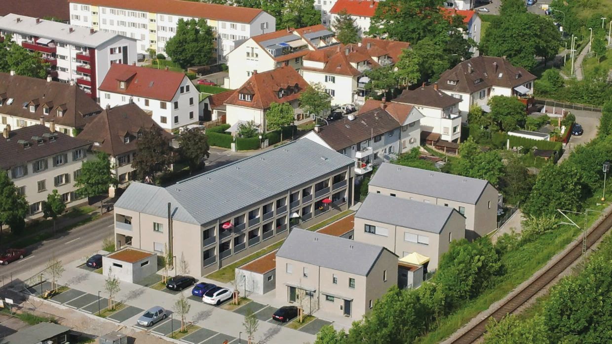 Eine anständige Siedlung im Neumattquartier (BA1; Foto: Wolfgang Göckel)